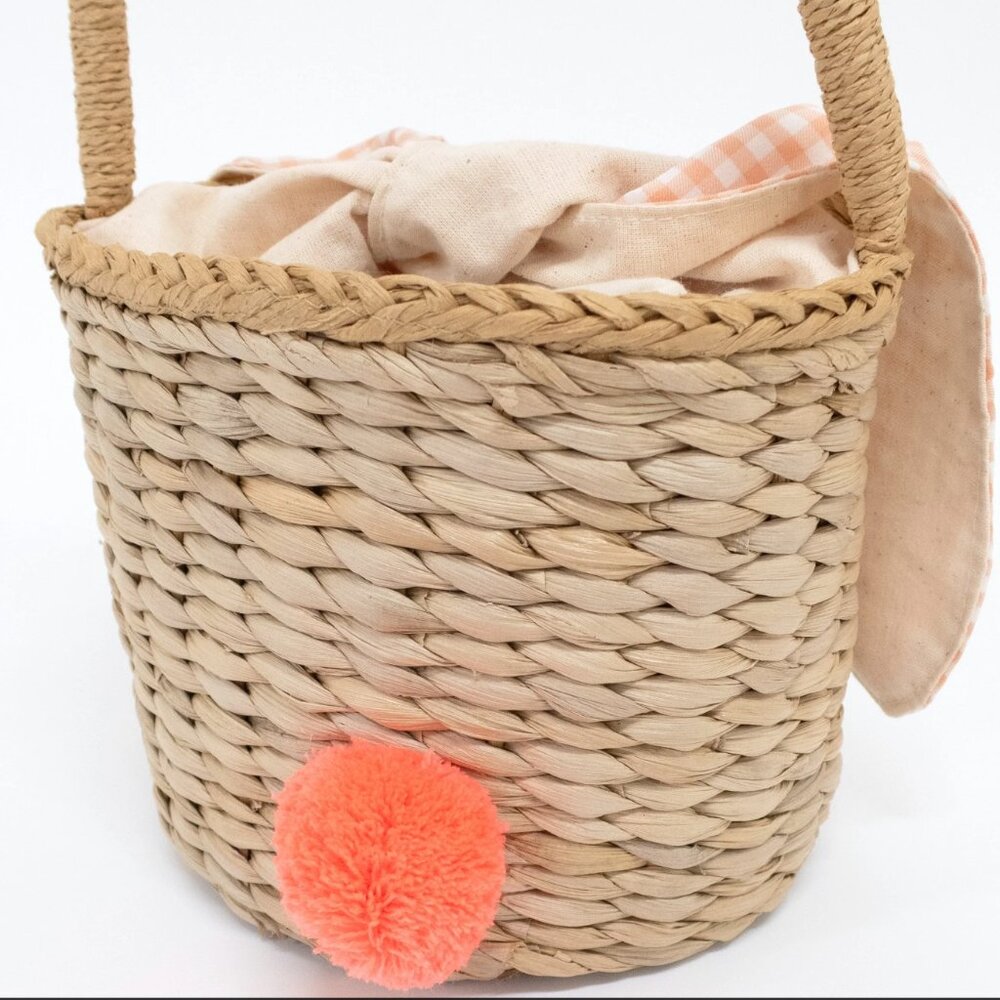 meri meri bunny basket bag - Picture 3 of 5